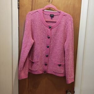 Torrid Vibrant Pink Cardigan